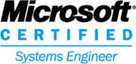 Microsoft Certified Systems Engineer Logo